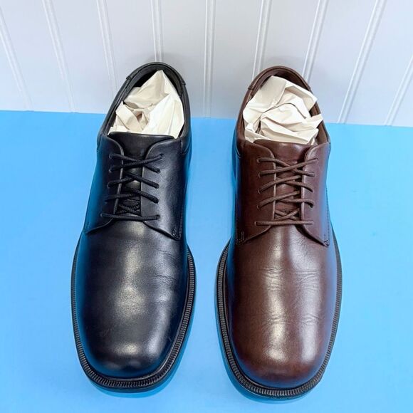 2 Pairs Rock port Oxford  Shoes – Black & Brown | Perfect for Office & Events ? main image 15